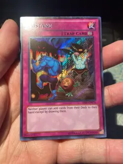 Yugioh Mistake SHSP-EN076 SHSP-SP076 Secret Rare 1st Ed SPANISH Near Mint NM - Image 1