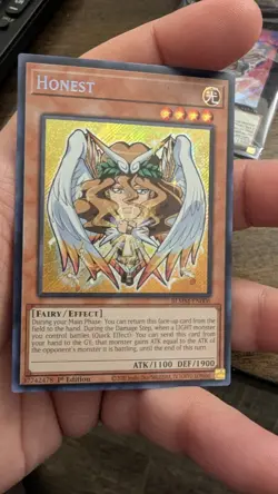 Yu-Gi-Oh!-Honest (Chibi)- Secret Rare 1st Edition- BLMM-EN006 - Image 2