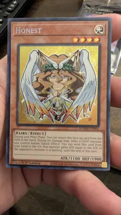 Yu-Gi-Oh!-Honest (Chibi)- Secret Rare 1st Edition- BLMM-EN006 - Image 4