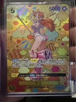 Bandai Nami OP08-106 SP Special Rare Foil Full Art Japanese 5000 Power - Image 1