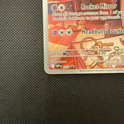 Pokemon TCG Destined Rivals Team Rockets Wobbuffet Promo Card 203 NM Condition - Image 5
