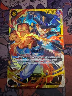 Sabo (Reprint) OP07-118 Premium Booster -The Best- Vol. 2 One Piece NM - Image 1