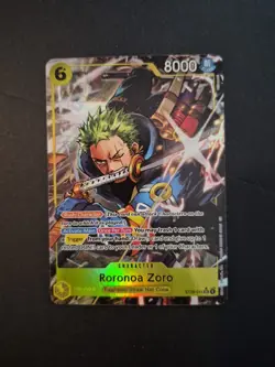 RORONOA ZORO - One Piece ST29-014 - FA Full Art SR Super Rare - Starter Egghead - Image 2