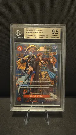 One Piece TCG 2026 Kid & Killer SP EB01-003 Beckett 9.5 Gem Mint ENGLISH - Image 1