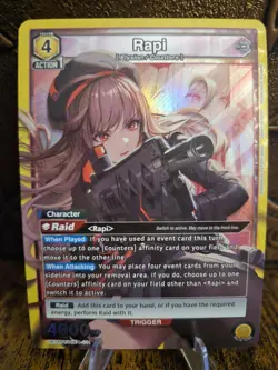 Union Arena: Goddess of Victory NIKKE - Rapi (SR) - UE14BT/NIK-1-011 - - Image 1