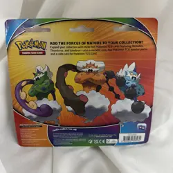 2 Pokemon TCG: Tornadus, Thundurus & Landorus Cards with 2 Booster Packs & Coin 820650808982 - Image 2