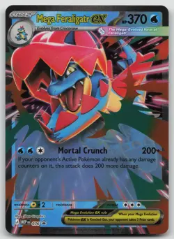 Mega Feraligatr ex Holo Promo Jumbo Cards 036 NM - Image 1
