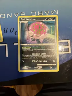 Pokemon Card - Spiritomb Arceus Crosshatch League 32/99 Reverse Holo - Image 1