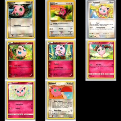 Pokemon TCG - Jigglypuff 8-Card Lot No Duplicates - Image 1