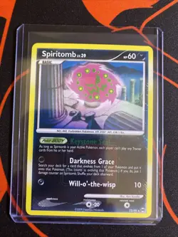 Spiritomb 32/99 Crosshatch Reverse Holo Pokemon League Promo Card NM - Image 4
