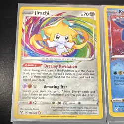 Pokemon TCG 8-Card Holo Lot: Amazing Rare/Radiant Jirachi 119/185 + - Image 2