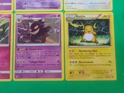 Pokemon TCG Collection Rare Lot of 6 Mixed Cards Lot Gengar, Mimikyu, Mew, ++ - Image 4