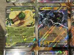 Pokemon Black Bolt White Flare ex Lot Set of 12 Cards Double Rare English - NM/M - Image 4