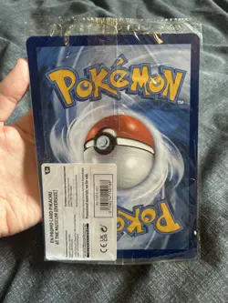 Pokemon TCG Promo Pikachu At The Museum Jumbo Card Sealed - Image 2