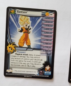 DRAGON BALL Z GOTEN CARD # 118 SCORE 2003 5 STAR RARE CCG - Image 1