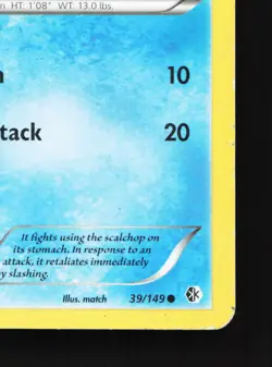 Oshawott 39/149 Boundaries Crossed HP Pokemon Card TCG - Image 3