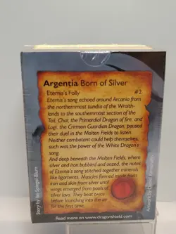 DRAGON SHEILD Art Card Sleeves Matte Silver, 100 Count New Sealed - Image 3