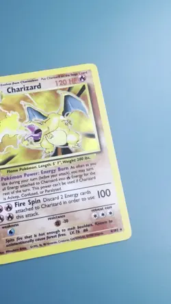 Pokemon TCG Charizard Base Set Holo Unlimited Rare Card 4/102 WOTC 1999 Mint - Image 2