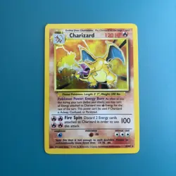 Pokemon TCG Charizard Base Set Holo Unlimited Rare Card 4/102 WOTC 1999 Mint - Image 3