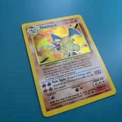 Pokemon TCG Charizard Base Set Holo Unlimited Rare Card 4/102 WOTC 1999 Mint - Image 4