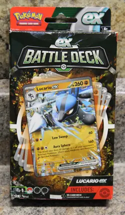 Pokemon Lucario EX 60-Card Battle Deck - Image 1