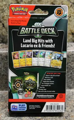 Pokemon Lucario EX 60-Card Battle Deck - Image 2