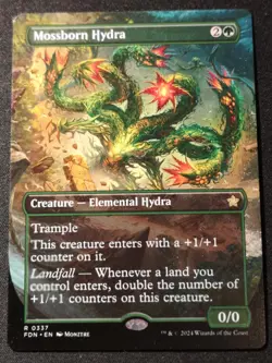 Mossborn Hydra - Borderless - FDN - NM - EN - 0337 - Image 1