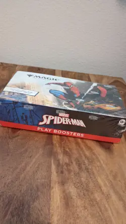 MTG Marvel Spider-Man Play Booster Box Factory Sealed Magic The Gathering - Image 1