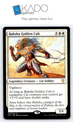 Commander 2017 #69 Raksha Golden Cub - Image 1