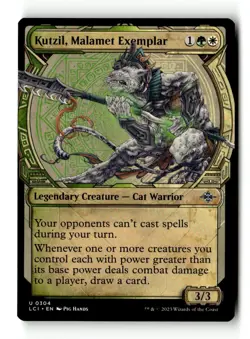 Kutzil, Malamet Exemplar (Showcase) 304 The Lost Caverns of Ixalan MTG NM - Image 1