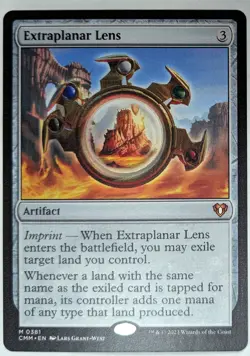 Commander Masters EXTRAPLANAR LENS NM Magic MTG Free Shipping! - Image 1