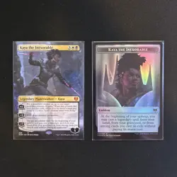 Kaya the Inexorable (Borderless) Kaldheim Regular W/ Foil Token NM MTG - Image 1