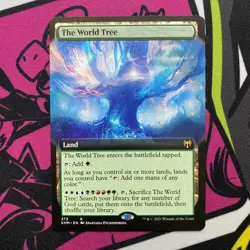 The World Tree (Extended Art) 373 Rare Kaldheim Magic: The Gathering Near Mint - Image 1