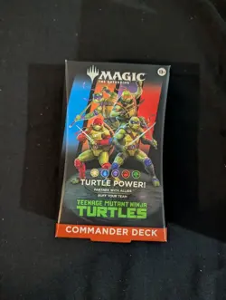 Magic: The Gathering Teenage Mutant Ninja Turtles Turtle Power! Commander Deck - - Image 1