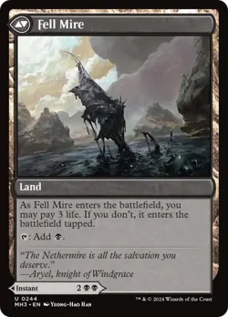 Fell the Profane // Fell Mire [Modern Horizons 3] Near Mint - Image 2