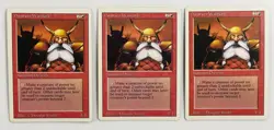 Dwarves Warriors - {MTG} - Magic: The Gathering - [VG] LOT OF 3 - Image 1