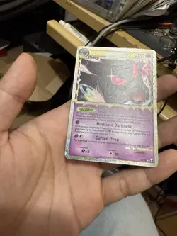 Pokemon Gengar PRIME 94/102 Triumphant Holo RARE - Image 1