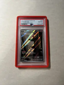 2023 POKEMON MEW EN CHARMELEON #169 ILLUSTRATION RARE PSA 10 - Image 1
