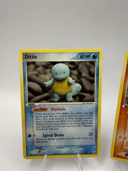 Pokemon Lot Of 2 Ditto (Squirtle & Charmander) 37/113 & 64/113 EX Delta Species - Image 3
