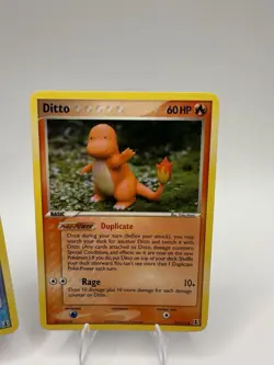 Pokemon Lot Of 2 Ditto (Squirtle & Charmander) 37/113 & 64/113 EX Delta Species - Image 5