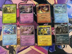 Pokemon Prismatic Cosmo Promo Cards (8) Mini Tin Evolutions Costco Pack - Image 1