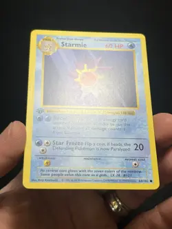Pokemon TCG Starmie 064/102 Base Set (Shadowless) 1st Edition NM - Image 2