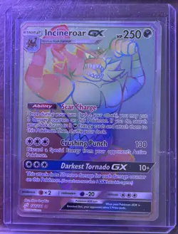 Incineroar GX 188/181 Team Up Secret Rare Holo Pokemon TCG 2019 NM-MINT - Image 1