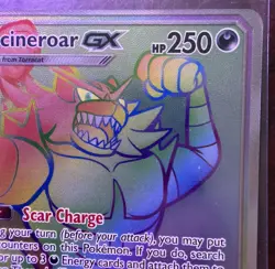 Incineroar GX 188/181 Team Up Secret Rare Holo Pokemon TCG 2019 NM-MINT - Image 4