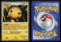 Raichu 83/90 Holo Prime Rare HGSS Undaunted Pokemon English LP - Image 3