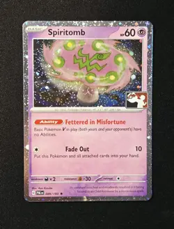 Spiritomb 089/193 Cosmos Holo Rare Pokemon Play! Prize Pack Series 4 TCG - Image 1