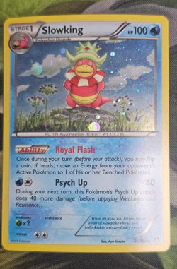 Pokemon TCG - Slowking 21/122 - XY Breakpoint Alternate Art Cosmos Holo - NM - Image 1