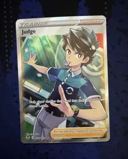 Pokemon TCG Judge TG25/TG30 Silver Tempest TG Full Art Holo nm ultra rare - Image 1