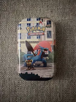 Pokemon TCG Lumiose City Mini Tin Salamence and Litleo tin [ sealed ] - Image 1