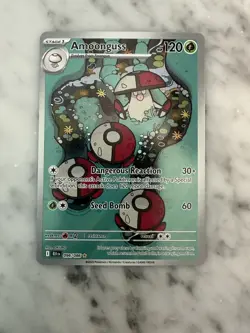 Pokemon TCG Black Bolt Amoonguss 096/086 Illustration Rare - Image 1